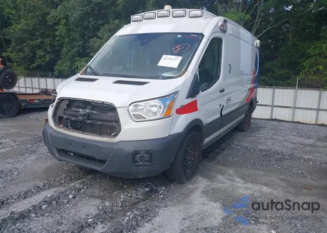 2017 Ford Transit-250 из США, поврежденный, VIN 1FDYR2CM2HKB02558